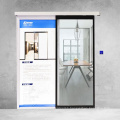 APP control debugging magnetic automatic sensor glass sliding door operators